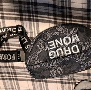 Black Paisley drug money fanny pack